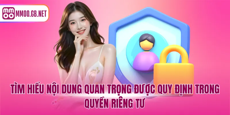 Tìm hiểu nội dung quan trọng được quy định trong quyền riêng tư